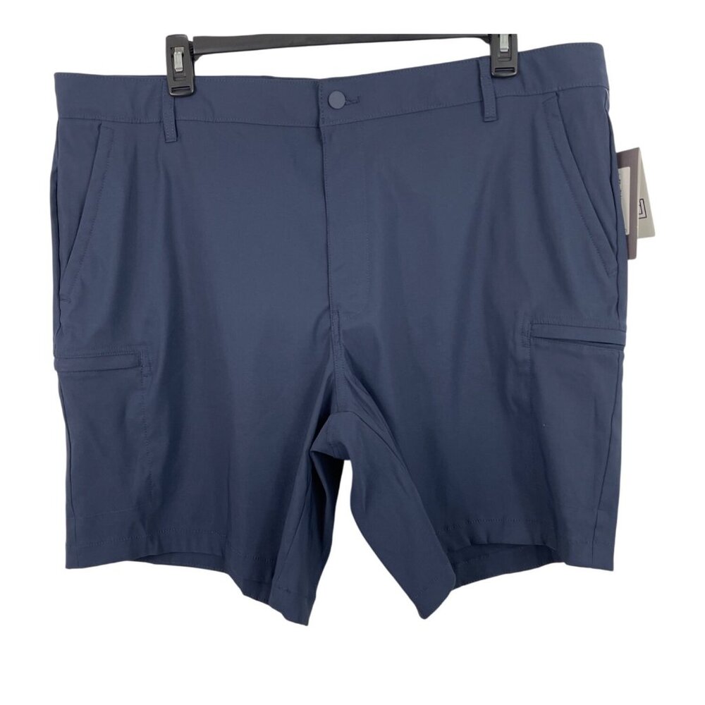 Refined Matter Mens Size 46 x 9 Navy Blue Golf Shorts Fast Dri Stretch